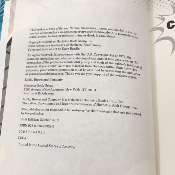 ๐2/10.00๐ Peter Powers and His Not-So-Super Powers hardcover book like new - Picture 6 of 9